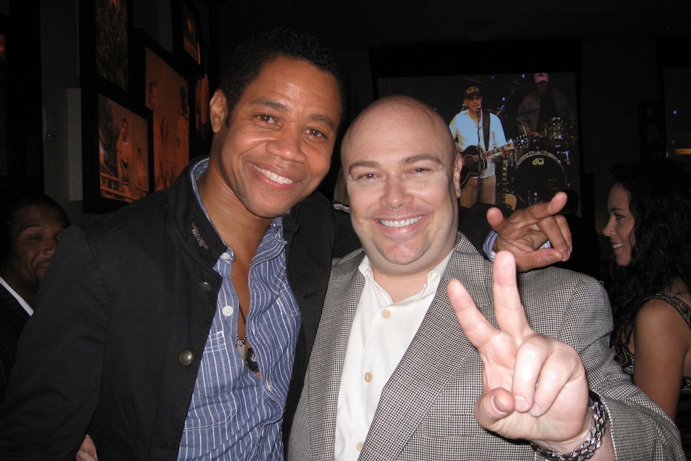 Cuba Gooding, Jr. and Bryant Spending the Evening at Kevin Costner's Event