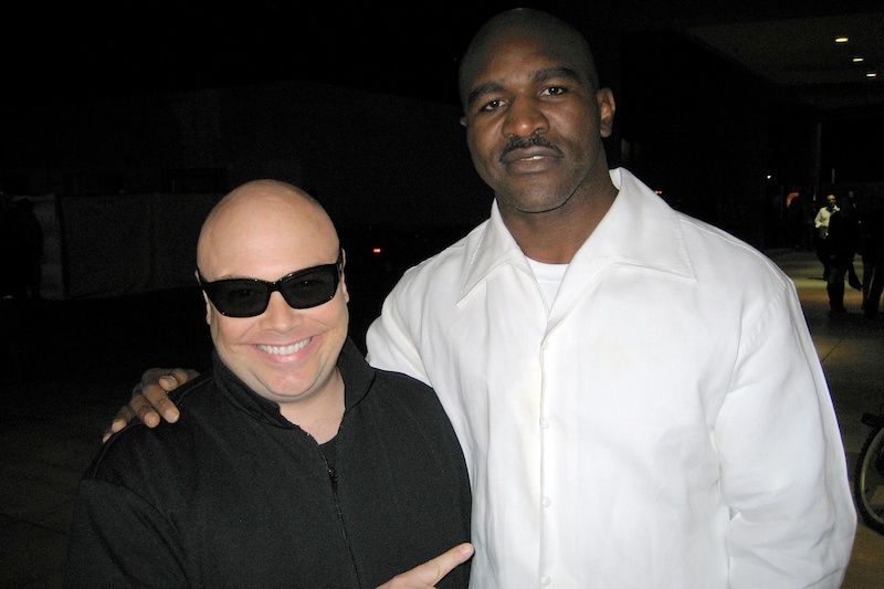 Bryant with Former Heavyweight Champion, Evander Hollyfield